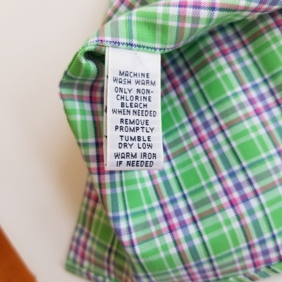NWT Polo Ralph Lauren Plaid Button Down SIZE MEDIU - Picture 8 of 8